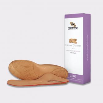 AETREX WOMEN'S CASUAL COMFORT ORTHOTICS W/ METATARSAL SUPPORT