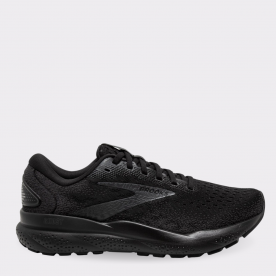 BROOKS MENS GHOST 16 GTX D-WIDTH BLACK BLACK EBONY