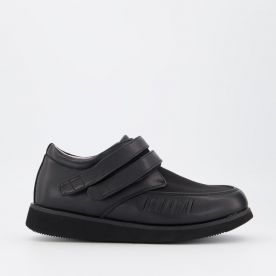 APIS MENS DUAL-DEPTH 4E-WIDTH LEATHER/LYCRA SHOE