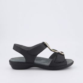 HOMYPED WOMENS ANALISE T BAR BLACK