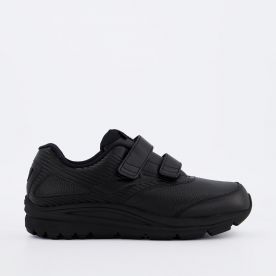 BROOKS WOMENS ADDICTION WALKER 2 MAX SUPPORT D-WIDTH VELCRO BLACK