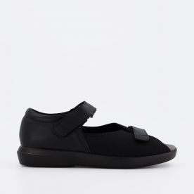 PROPET WOMENS PEDWALKER 6 SANDAL BLACK