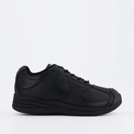 DREW MEN'S SURGE LACE BLACK WALKING SHOES 