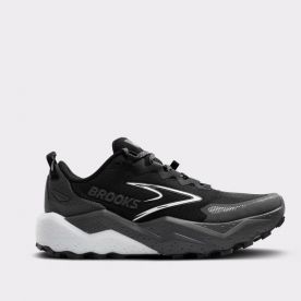 BROOKS MENS CALDERA 8 1D BLACK/BLACKENED PEARL/WHITE