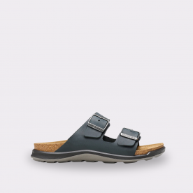 BIRKENSTOCK ARIZONA CROSSTOWN BLACK OILED REGULAR
