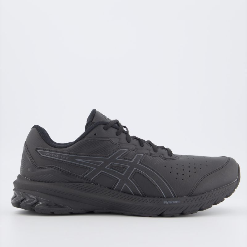 ASICS MEN S GT 1000 LEATHER 2 2E WIDTH BLACK Online by ASICS Just Walking