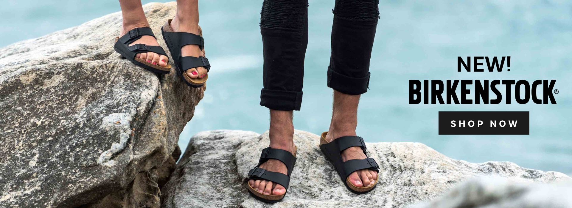 new Birkenstock Arizona Black Sandals Womens and Mens