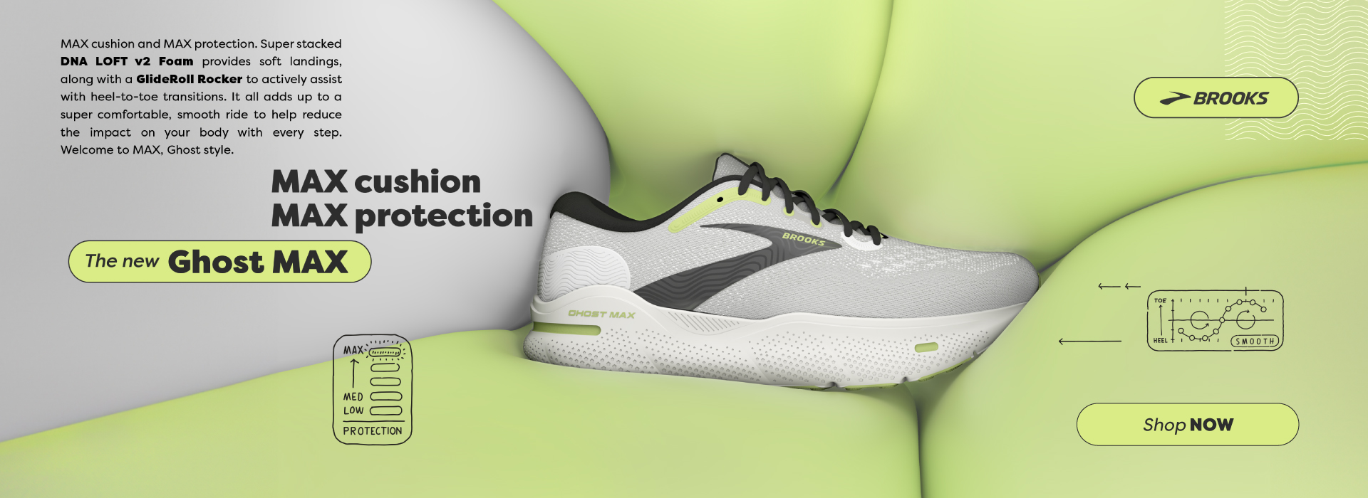 Brooks Ghost Max 