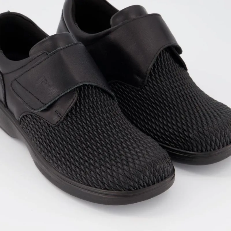 PROPET WOMENS OLIVIA SINGLE STRAP WIDE BLACK Online by PROPET Just Walking