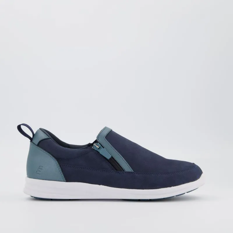 HOMYPED WOMENS JOURNEY ZIP NAVY Online by HOMYPED Just Walking