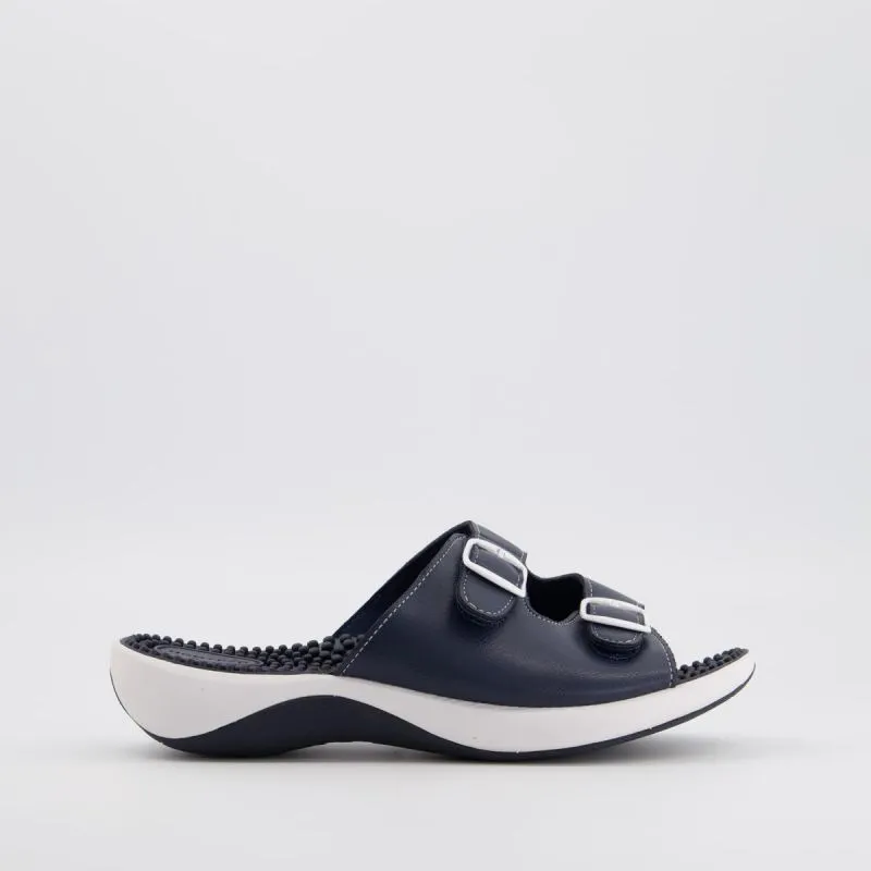 HOMYPED WOMENS CREST MASSAGE NAVY Online by HOMYPED Just Walking