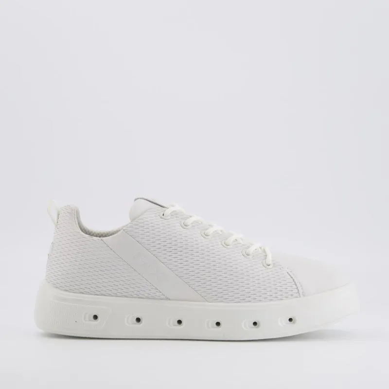 ECCO WOMENS STREET 270 WHITE SNEAKERS Online by ECCO Just Walking