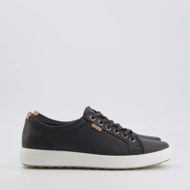 ECCO WOMEN S SOFT 7 BLACK SNEAKERS Online by ECCO Just Walking