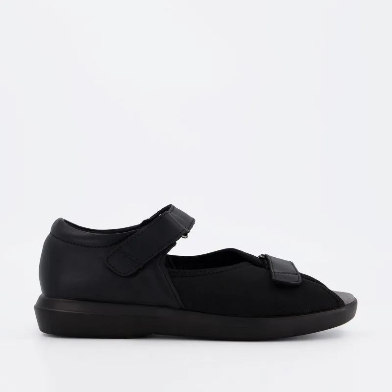 PROPET WOMENS PEDWALKER 6 SANDAL BLACK Online by PROPET Just Walking