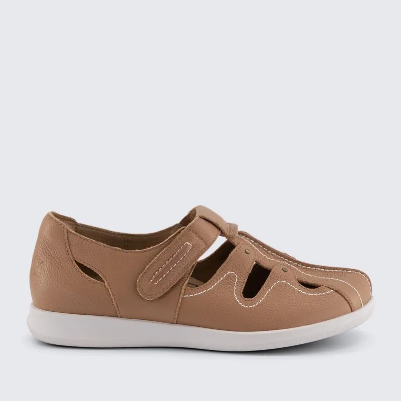 HOMYPED WOMENS JAMIMA TAN Online by HOMYPED Just Walking