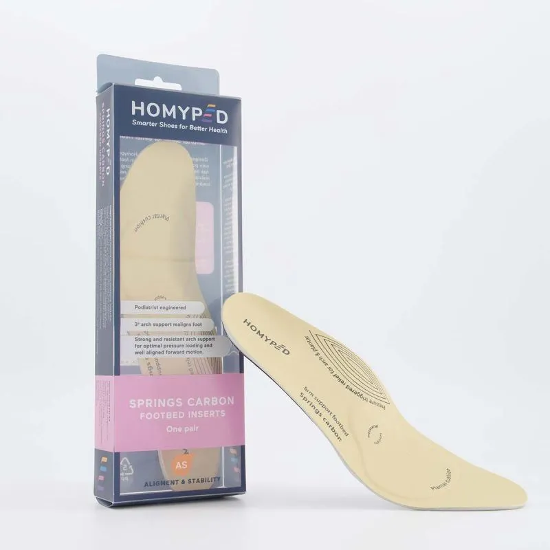 HOMYPED SPRINGS CARBON NEUTRAL FOOTBED INSERTS Online by HOMYPED Just Walking
