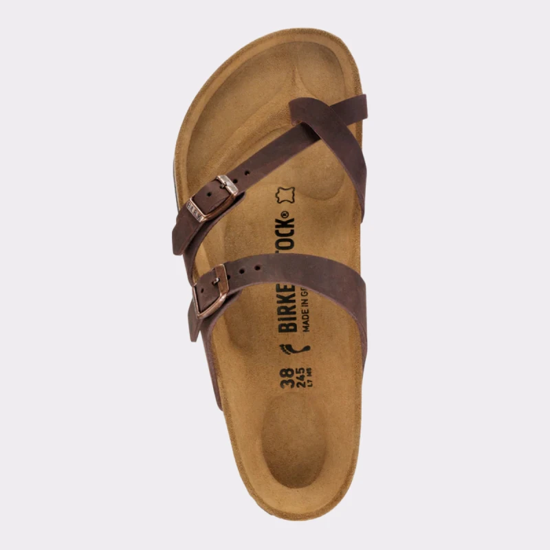 BIRKENSTOCK MAYARI HABANA OILED LEATHER UNISEX REGULAR Online by BIRKENSTOCK Just Walking